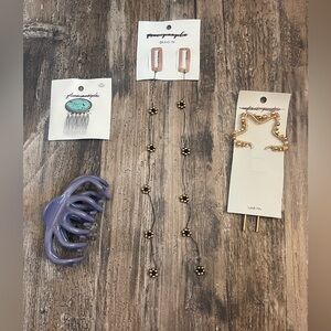 Bundle Free People hair accessories, new & unused